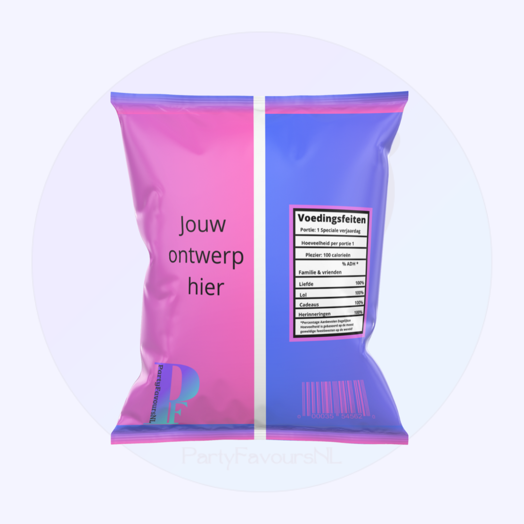 Chipszakje Eigen ontwerp